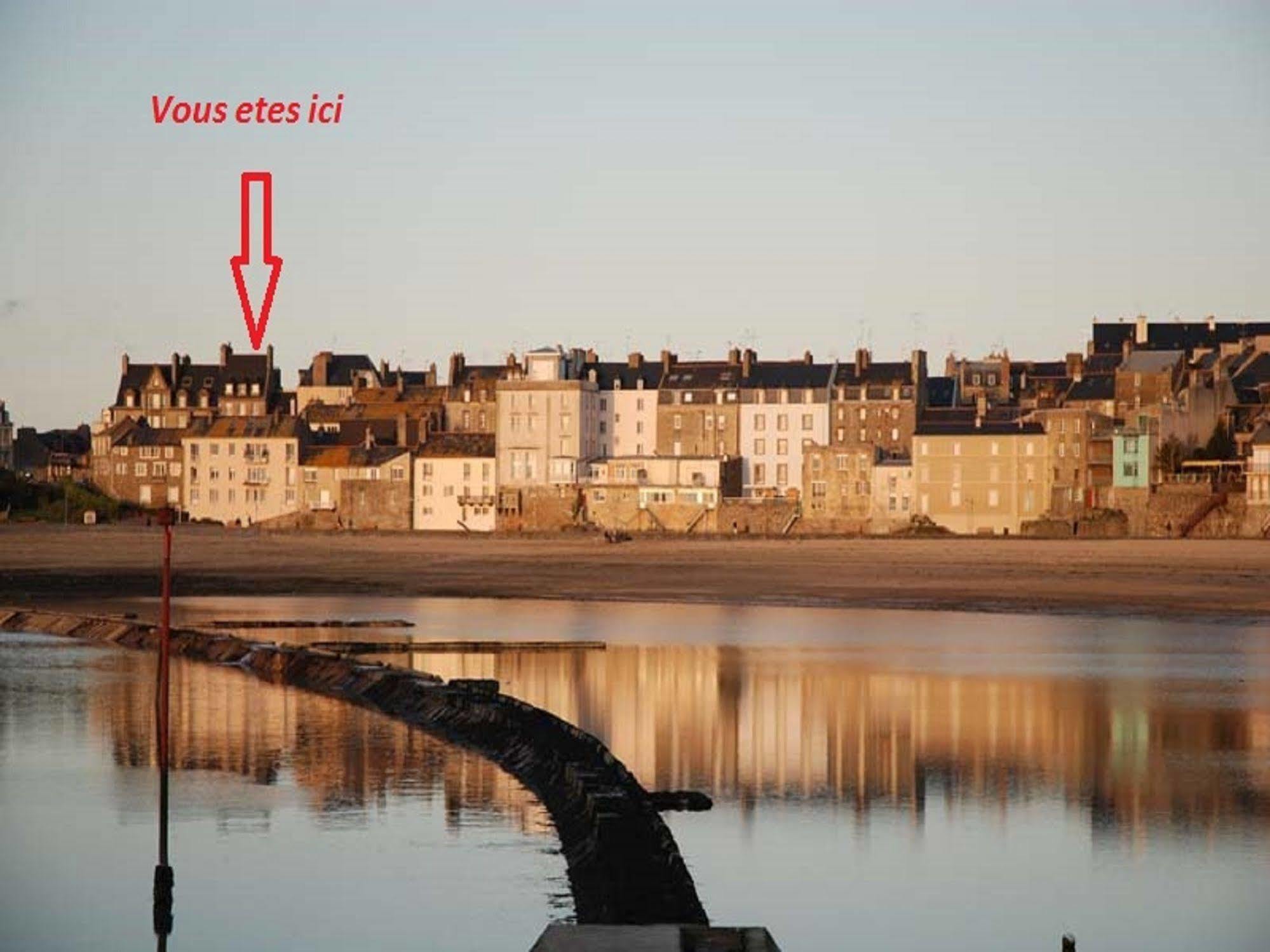 Appartement Saint Malo Vue Sur Mer Et Sur Intra Muros, Ferry, Plage Et Commerces A 50 M Exteriér fotografie